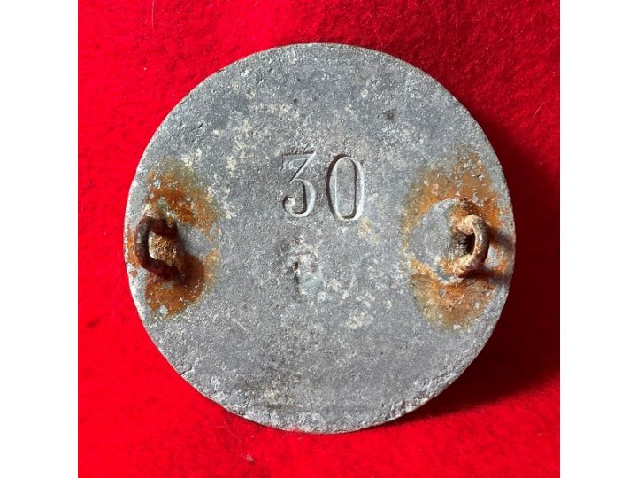 Eagle Plate - Stamped "30" 