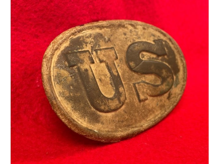US Cartridge Box Plate - Marked "Hunter" - Published
