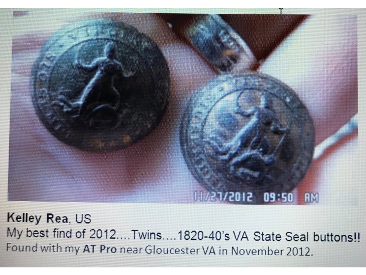 Pre-Civil War Virginia Militia Coat Button - "Soup Bowl" Published