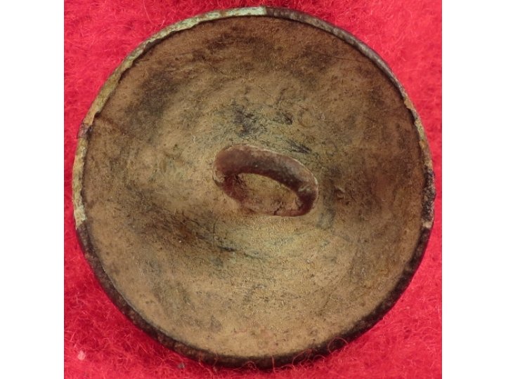 Pre-Civil War Virginia Militia Coat Button - "Soup Bowl" Published