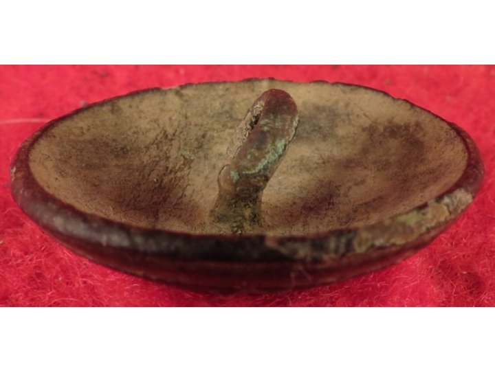 Pre-Civil War Virginia Militia Coat Button - "Soup Bowl" Published