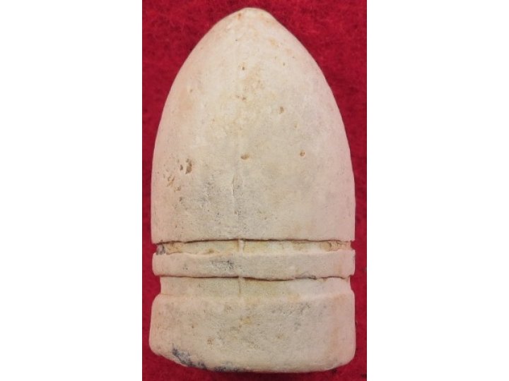 Confederate .69 Caliber "Shallow Base" Gardner Bullet