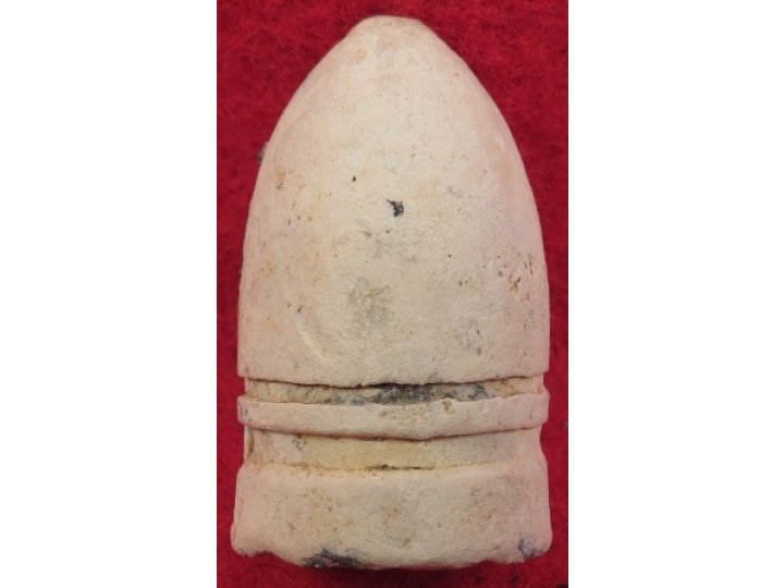 Confederate .69 Caliber "Shallow Base" Gardner Bullet