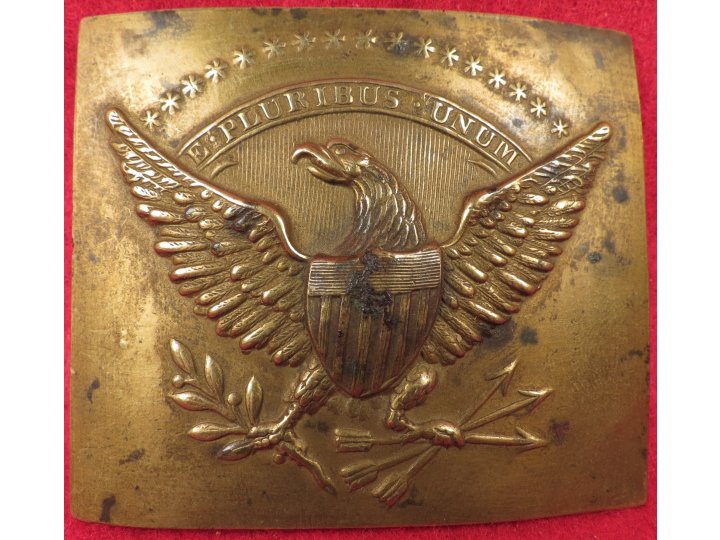 Militia Belt Plate, ca 1825-1835