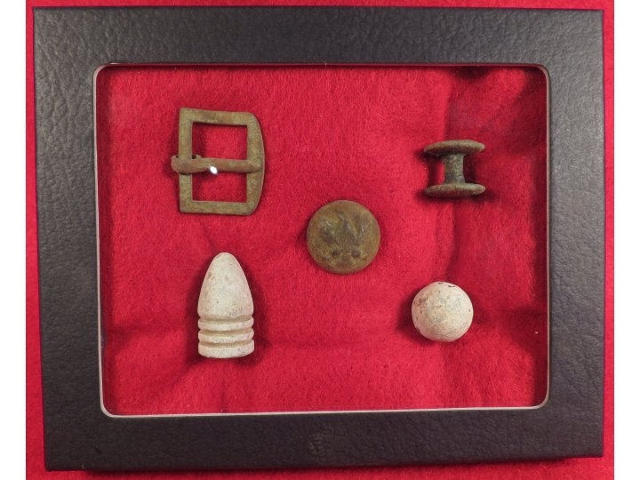 Excavated Civil War Relics