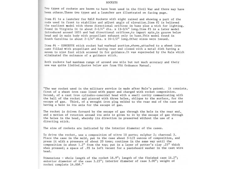 Civil War Projectiles Small Arms & Field Artillery II - Rare 1st Edition