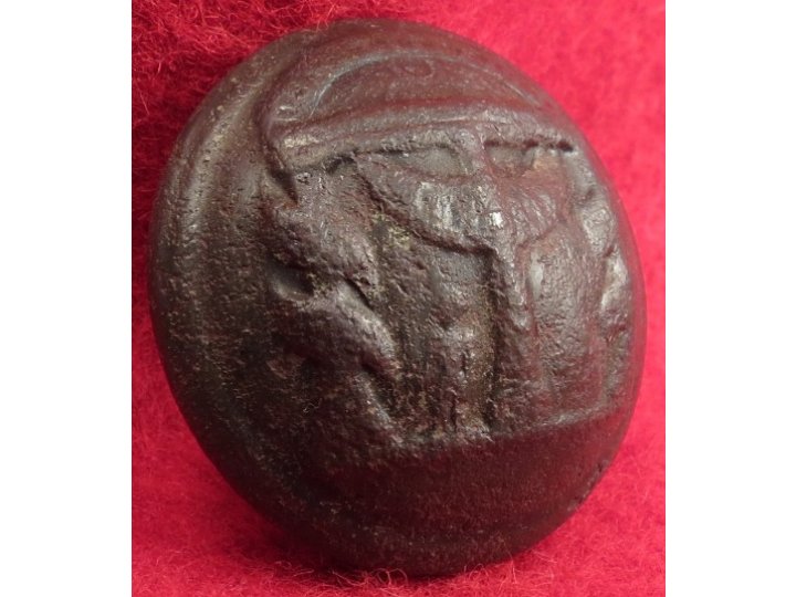 Georgia State Seal Coat Button