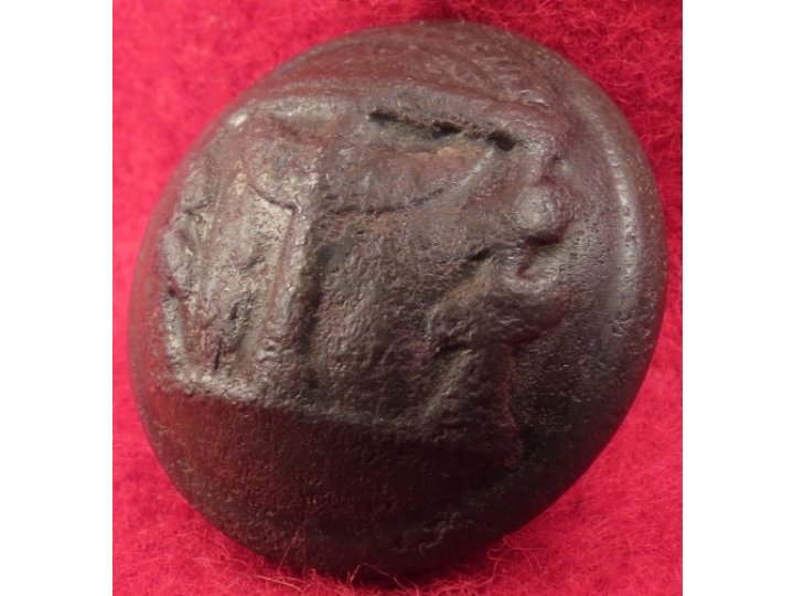 Georgia State Seal Coat Button
