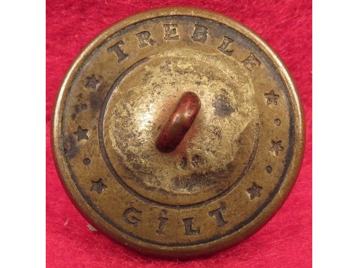 Massachusetts State Seal Coat Button