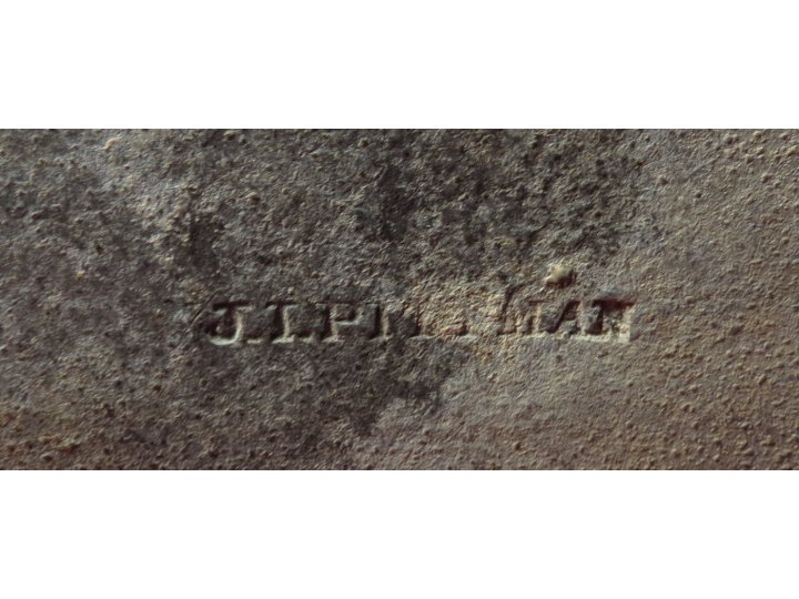 US Cartridge Box Plate Marked "J. I. PITTMAN"