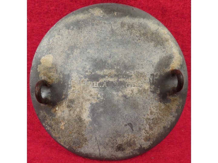 Eagle Plate Marked H. A. DINGEE