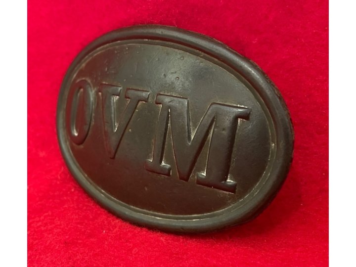 Ohio Volunteer Militia Belt Buckle - OVM - Premium Quality