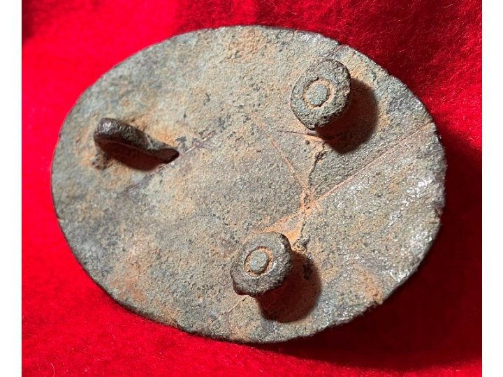 Militia Oval Belt Plate - Circa 1812 - Published in Keim