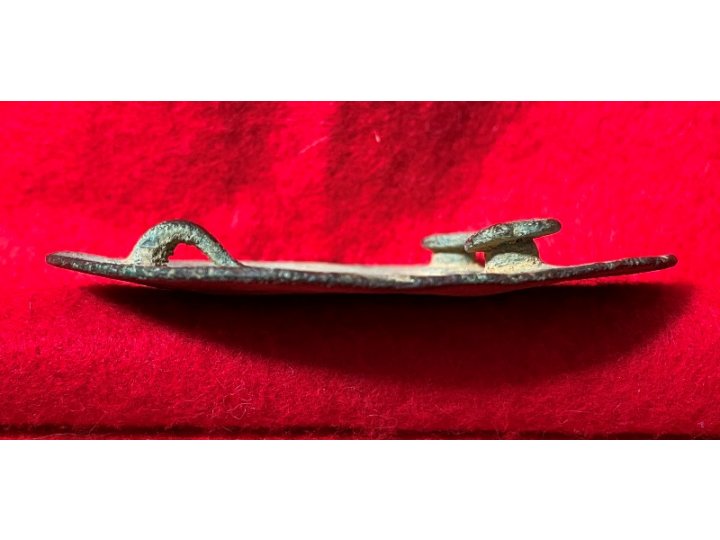 Militia Oval Belt Plate - Circa 1812 - Published in Keim