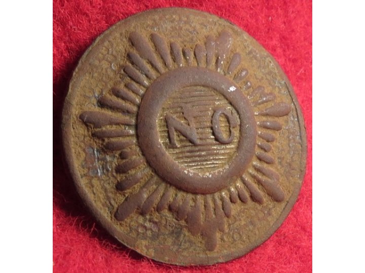 North Carolina "Sunburst" Coat Button