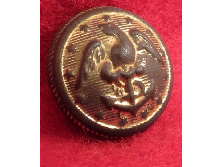 Federal Navy Cuff Button