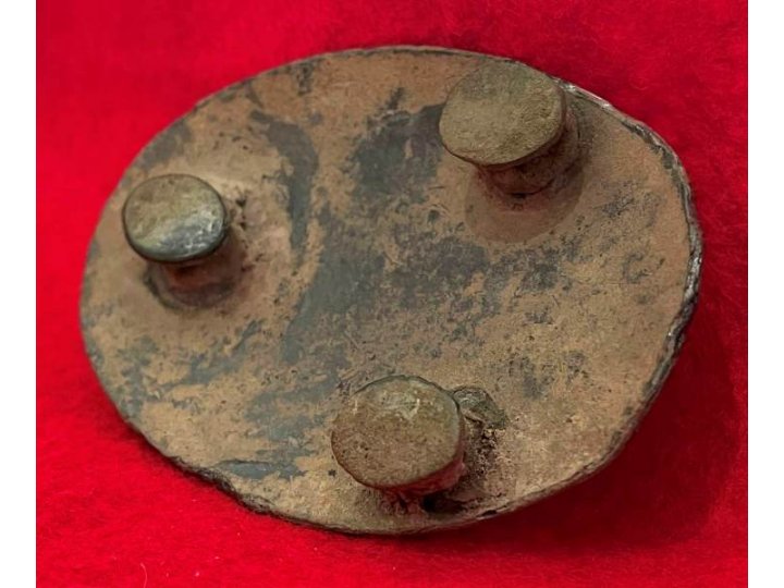 Pewter Waist Belt Plate ca. 1830 - Published in Three Reference Books