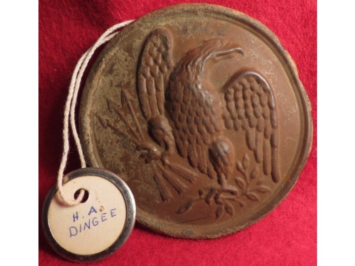 Eagle Plate Stamped H. A. DINGEE