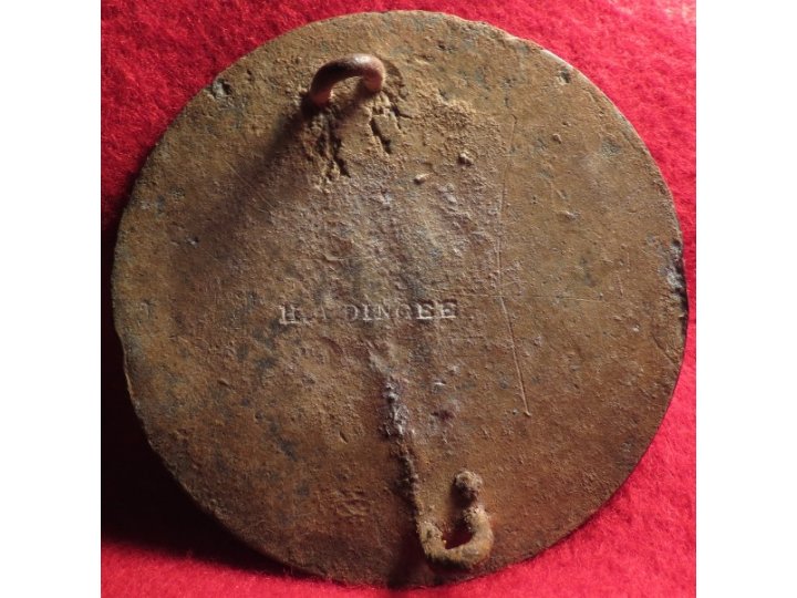 Eagle Plate Stamped H. A. DINGEE