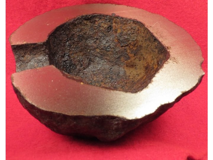 12 Pounder Polygonal Cavity Shell Cross Section