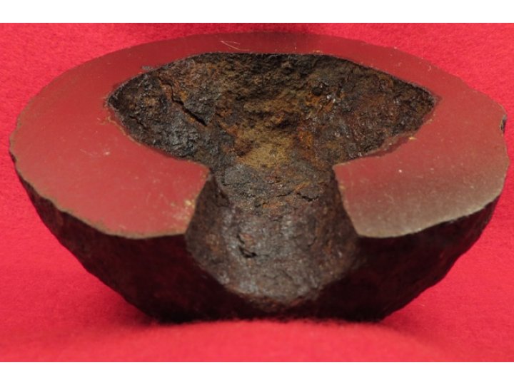 12 Pounder Polygonal Cavity Shell Cross Section