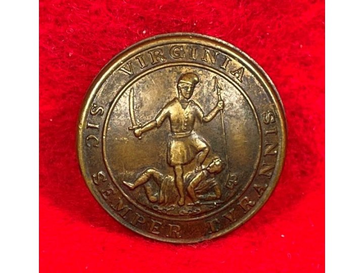 Pre-Civil War Virginia Militia Button