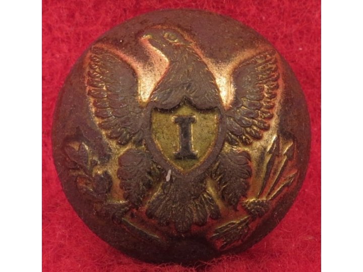 Federal Infantry Coat Button