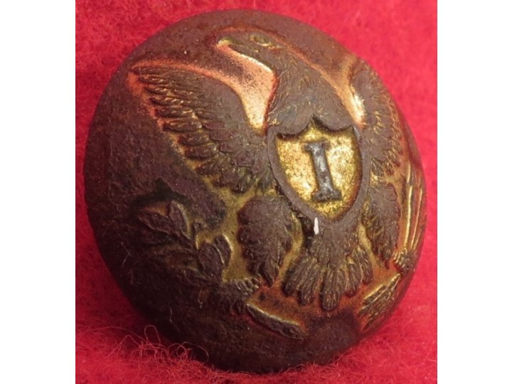 Federal Infantry Coat Button