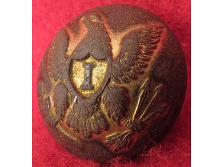 Federal Infantry Coat Button