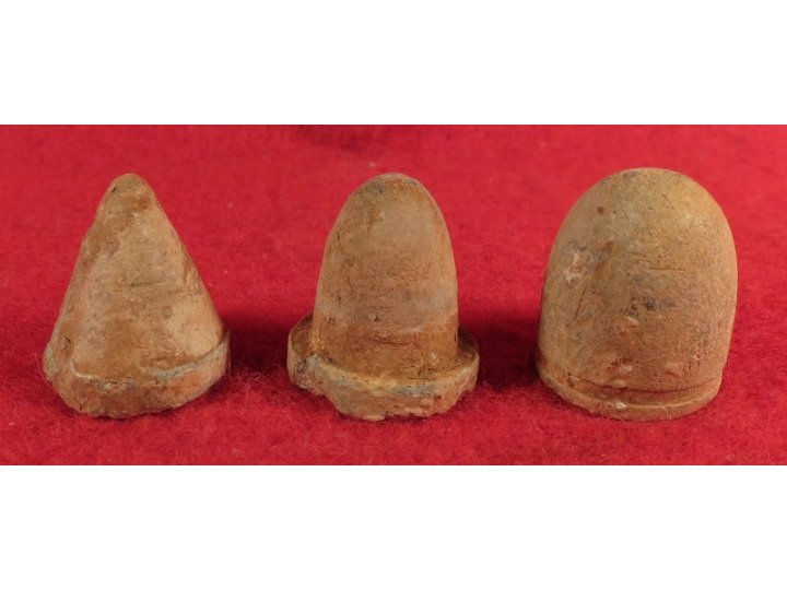 .58 Caliber Three-Piece Shaler Bullet - Short Round Nose Type