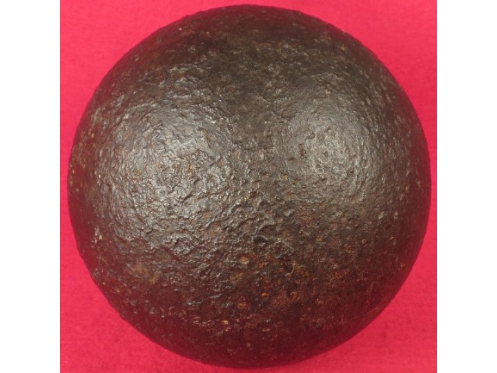 12 Pounder Solid Shot Cannonball