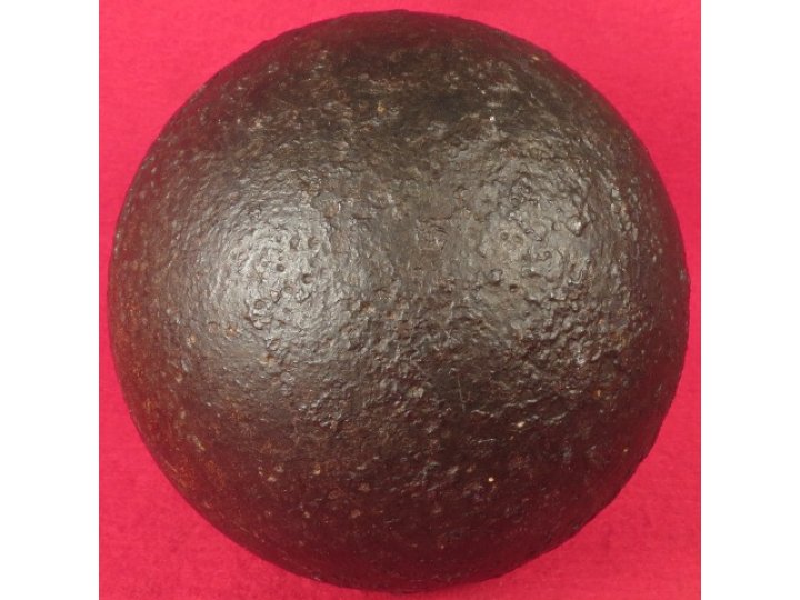 12 Pounder Solid Shot Cannonball