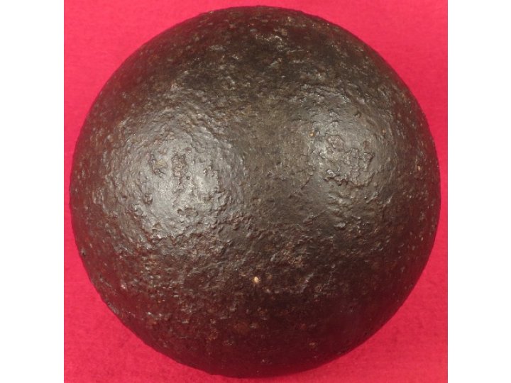 12 Pounder Solid Shot Cannonball