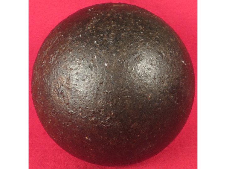 12 Pounder Solid Shot Cannonball