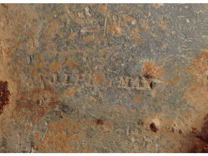 Eagle Plate - Manufacturer Marked "J. I. PITTMAN" 