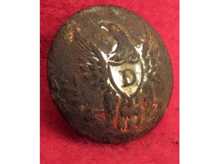 US Dragoon Coat Button