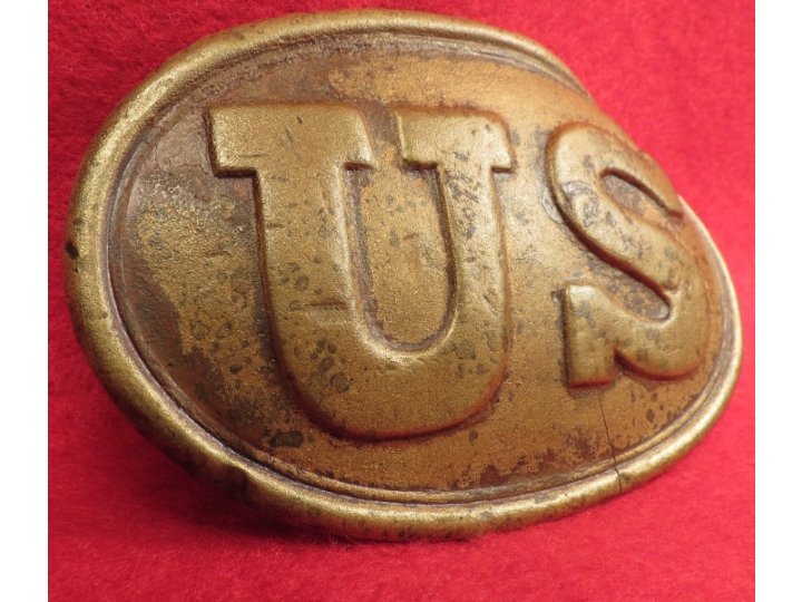 US Belt Buckle Marked "W. H. SMITH BROOKLYN"