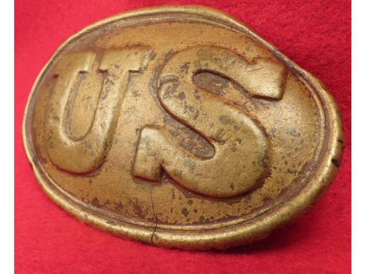 US Belt Buckle Marked "W. H. SMITH BROOKLYN"