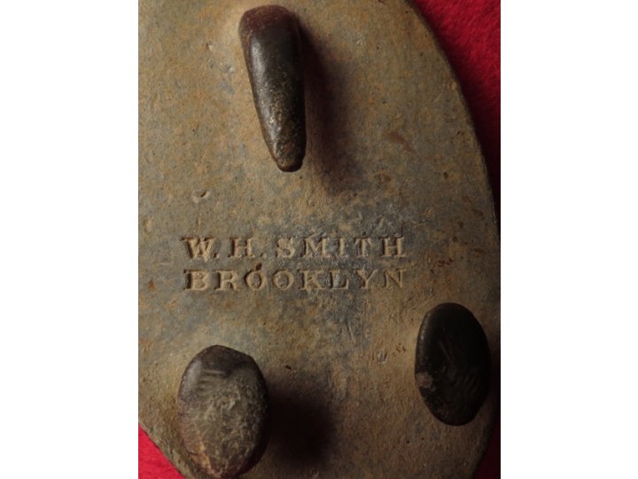 US Belt Buckle Marked "W. H. SMITH BROOKLYN"