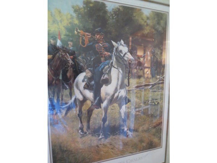 2nd United States Cavalry 1861 Framed Print - Don Troiani 