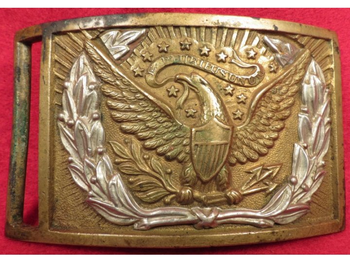 Federal Sword Waist Belt Buckle - Bench Numbered "896"