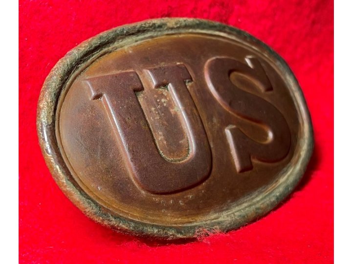 US Cartridge Box Plate - Marked "E. GAYLORD" 