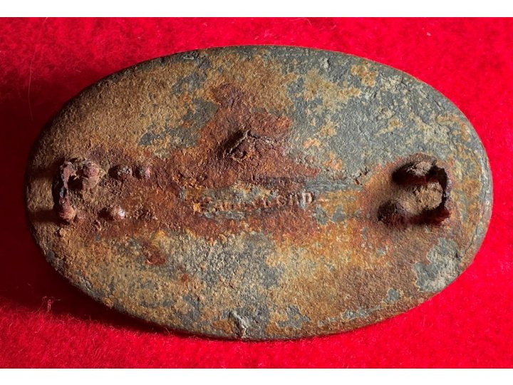 US Cartridge Box Plate - Marked "E. GAYLORD" 