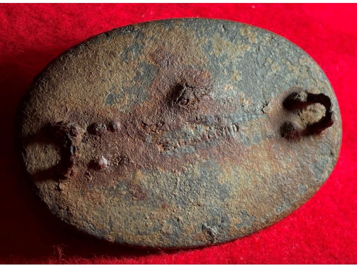 US Cartridge Box Plate - Marked "E. GAYLORD" 