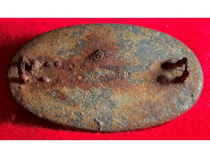 US Cartridge Box Plate - Marked "E. GAYLORD" 