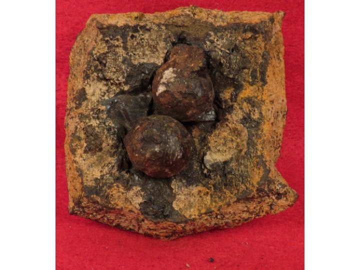 Artillery Shell Shrapnel & Canister Shot - Antietam 