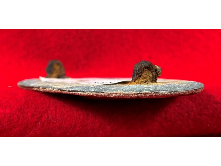 US Cartridge Box Plate from the Sydney C. Kerksis Collection with Original Envelope