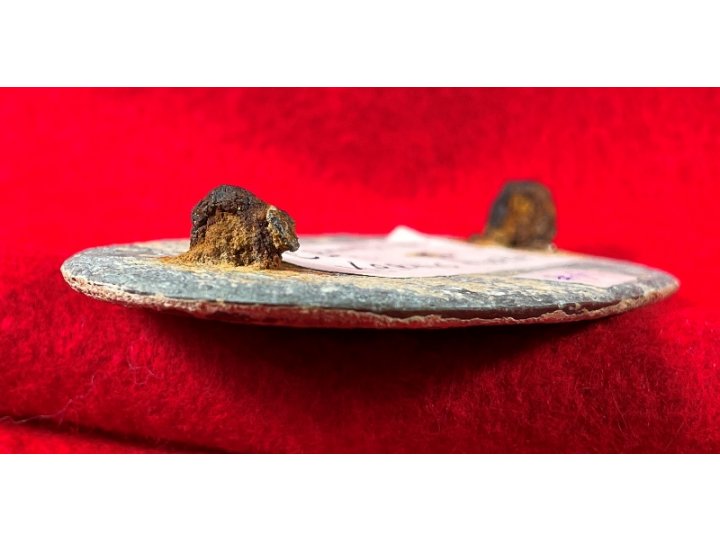 US Cartridge Box Plate from the Sydney C. Kerksis Collection with Original Envelope