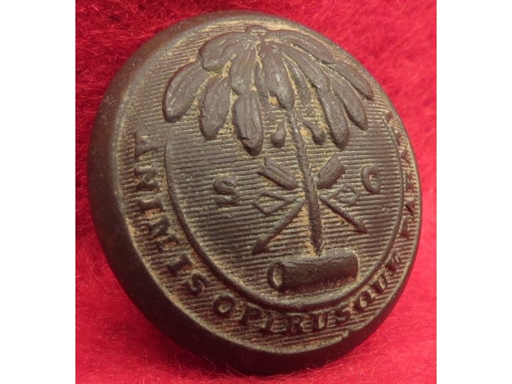 South Carolina State Seal Coat Button