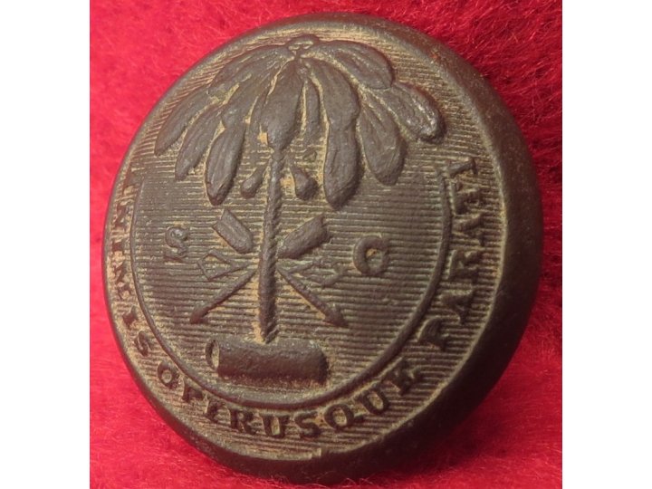 South Carolina State Seal Coat Button